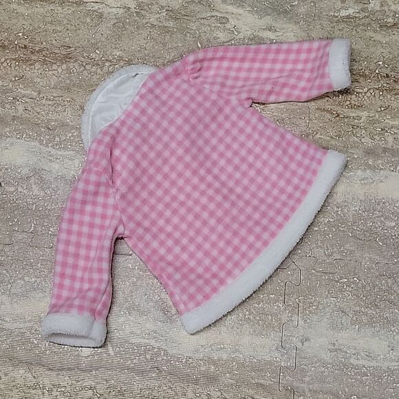 YOUNG HEARTS 18 MONTH BABY JACKET POLY FUR REAL QUITE - Picture 6 of 6